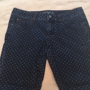 Ankle Skinny Jeans by Merona Polka Dot